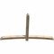 Ekena Millwork Bellingham Rough Sawn Timber Gable Bracket, Douglas Fir, 84"W x 53"H x 4"D x 4"F, 15/12 Pitch GBW084X53X0404BEL00RDF - alternate 4